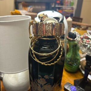 Mystery jewelry jar all gold jar